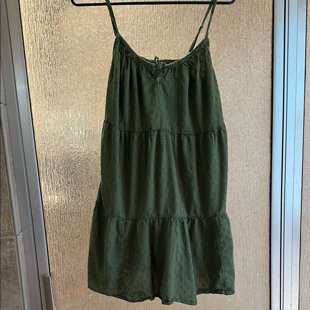 Old Navy Green Sleeveless Dress